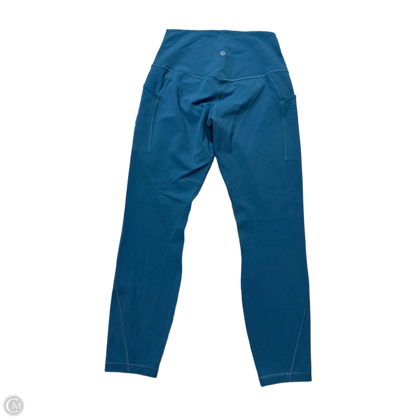 Athletic Leggings By Lululemon In Blue, Size: M