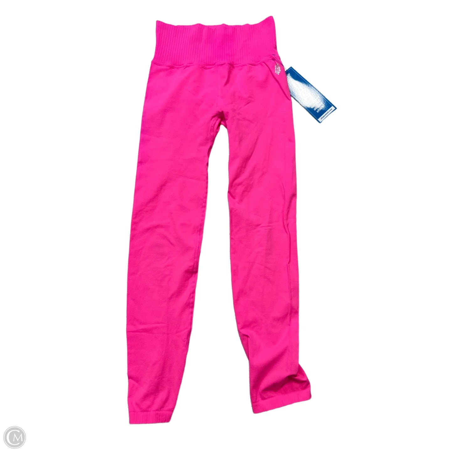 Athletic Leggings By Free People In Pink, Size: M