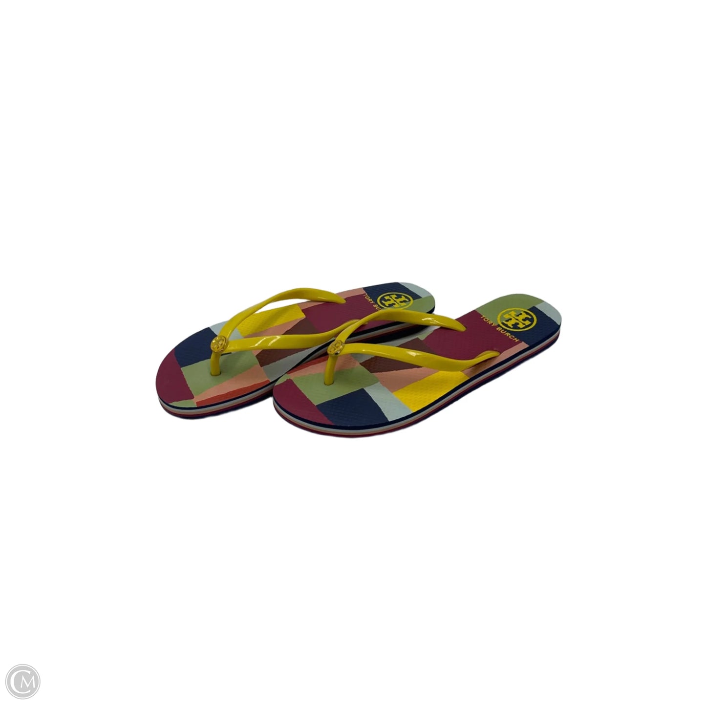 Sandals Designer By Tory Burch In Multi-Colored, Size: 8.5