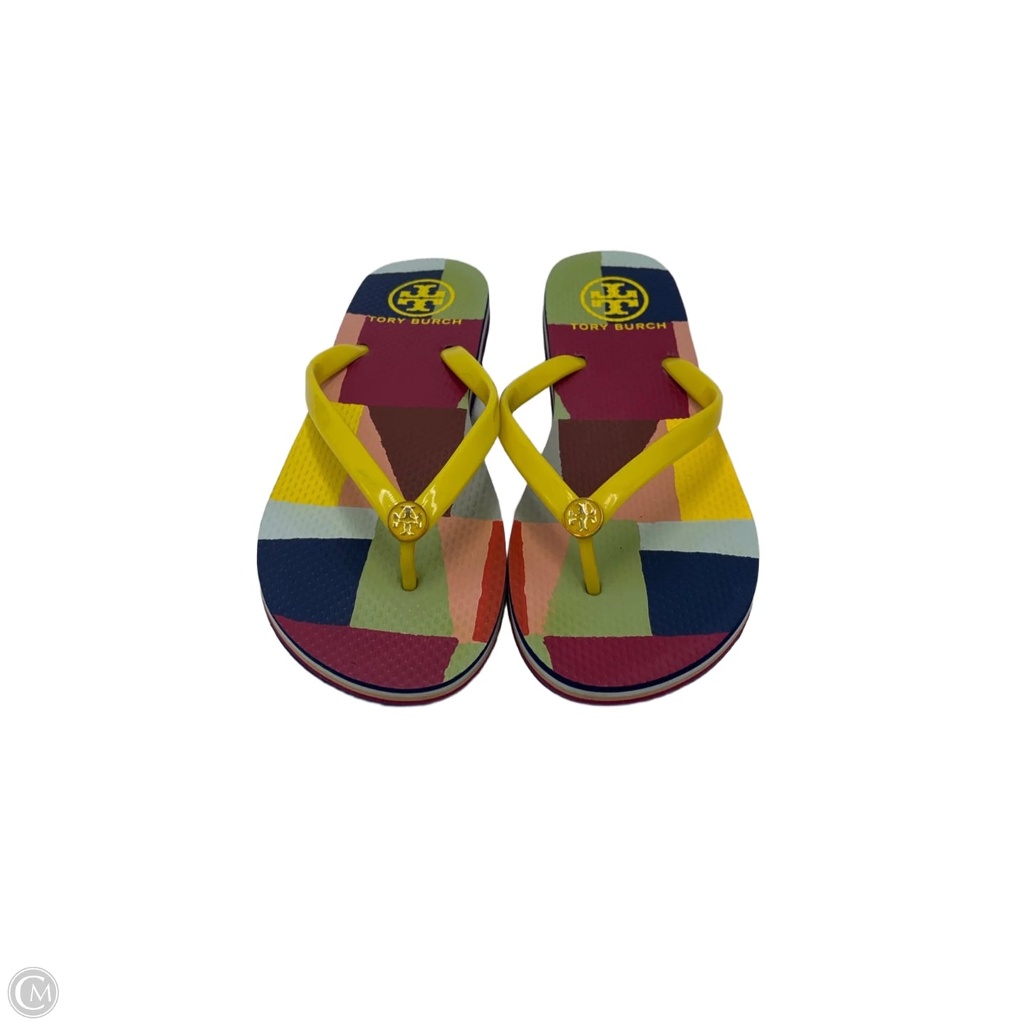 Sandals Designer By Tory Burch In Multi-Colored, Size: 8.5