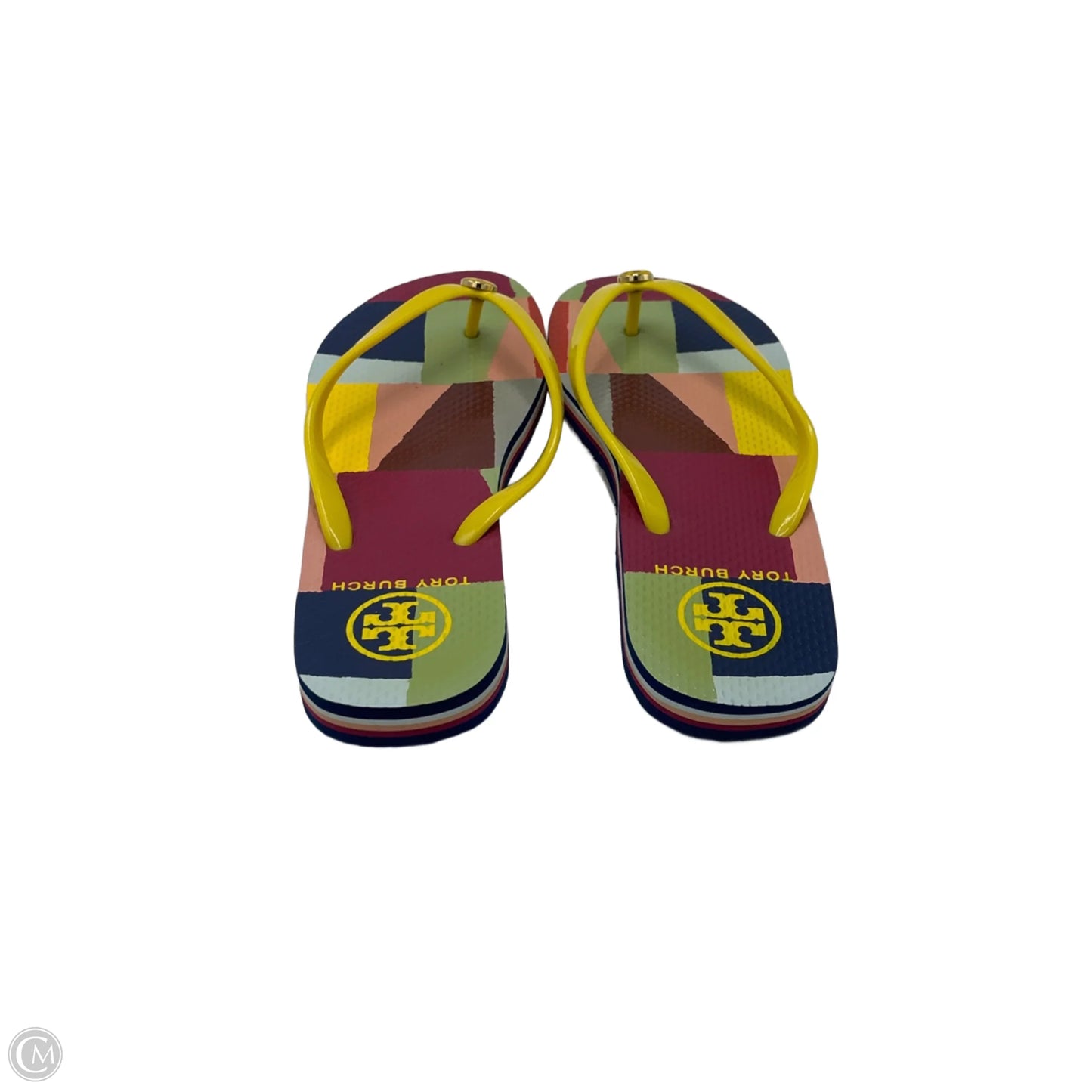 Sandals Designer By Tory Burch In Multi-Colored, Size: 8.5