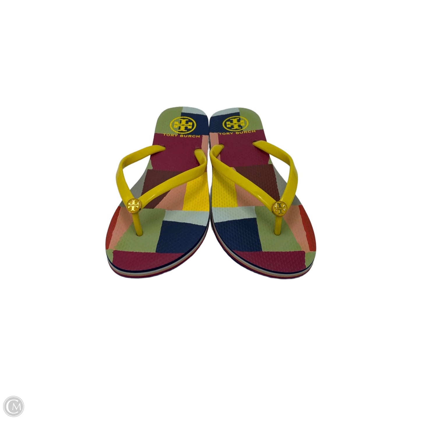 Sandals Designer By Tory Burch In Multi-Colored, Size: 8.5