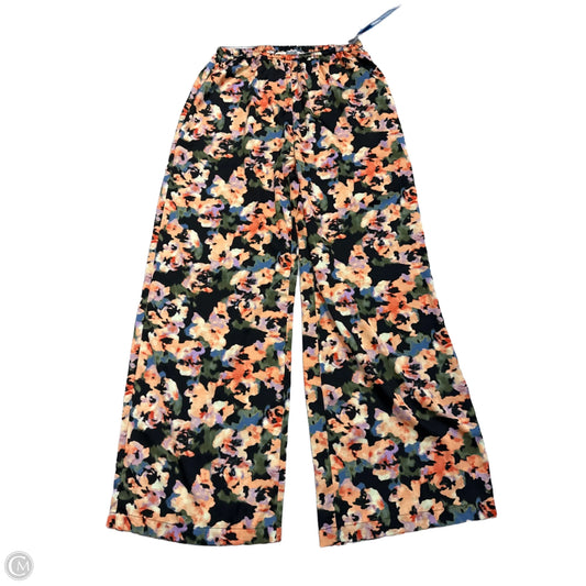 Pants Wide Leg By Open Edit In Multi-colored, Size: M