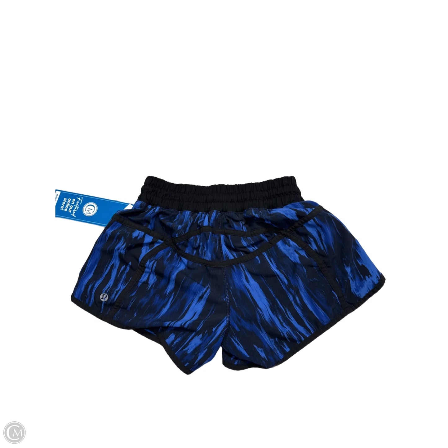Athletic Shorts By Lululemon In Blue, Size: S