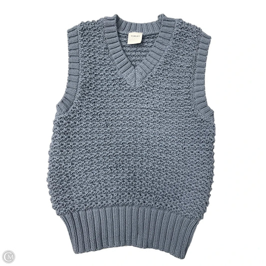 Sweater Short Sleeve By Varley In Blue, Size: S