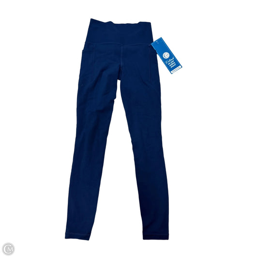 Athletic Leggings By Athleta In Blue, Size: Xxs