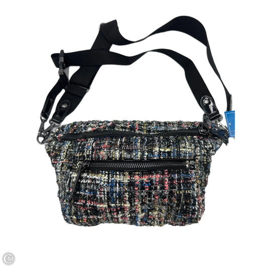 MZ Wallace Designer Multi Tweed Micro Crossbody Sling Bag