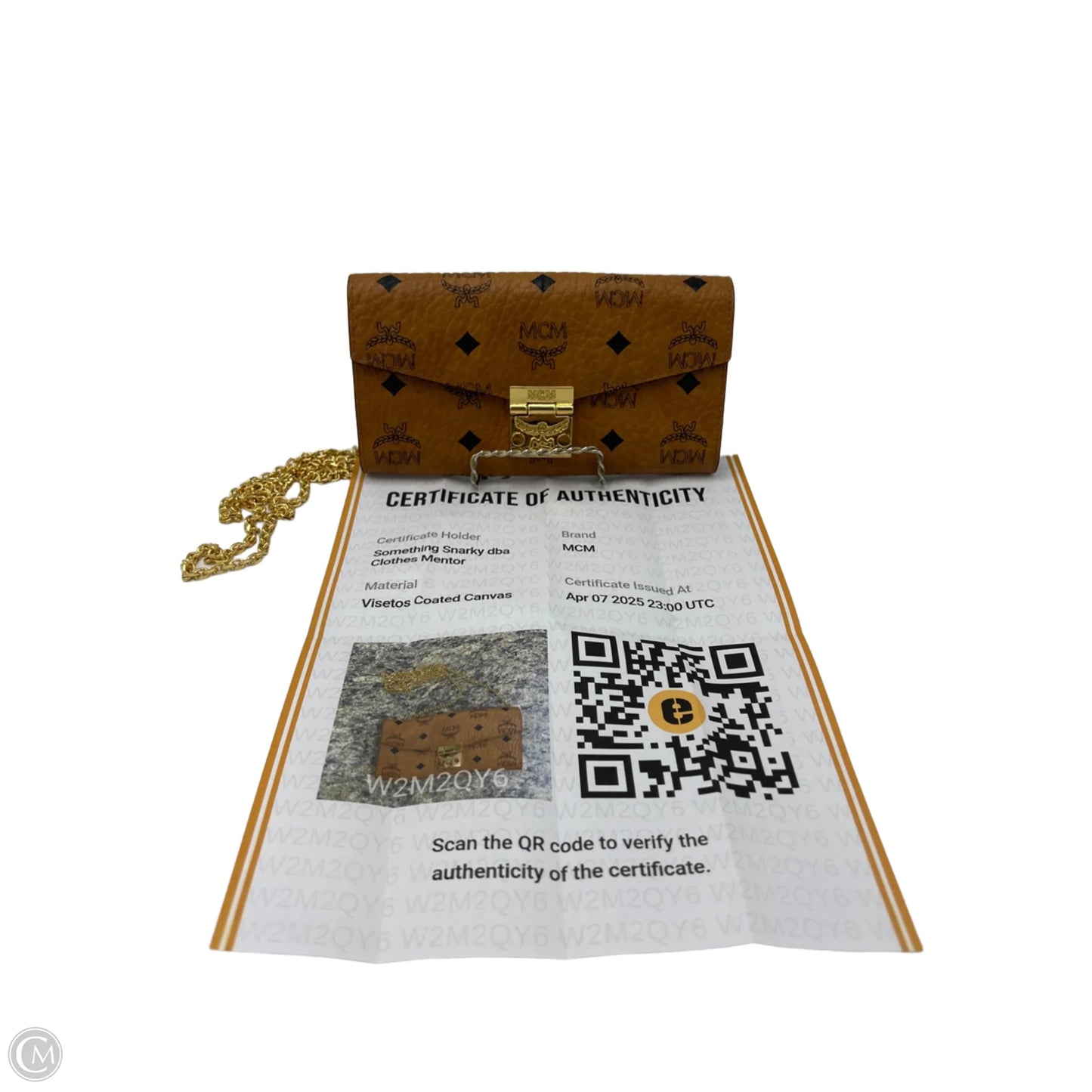 MCM Tracy Wallet On A Chain Designer Luxury Handbag