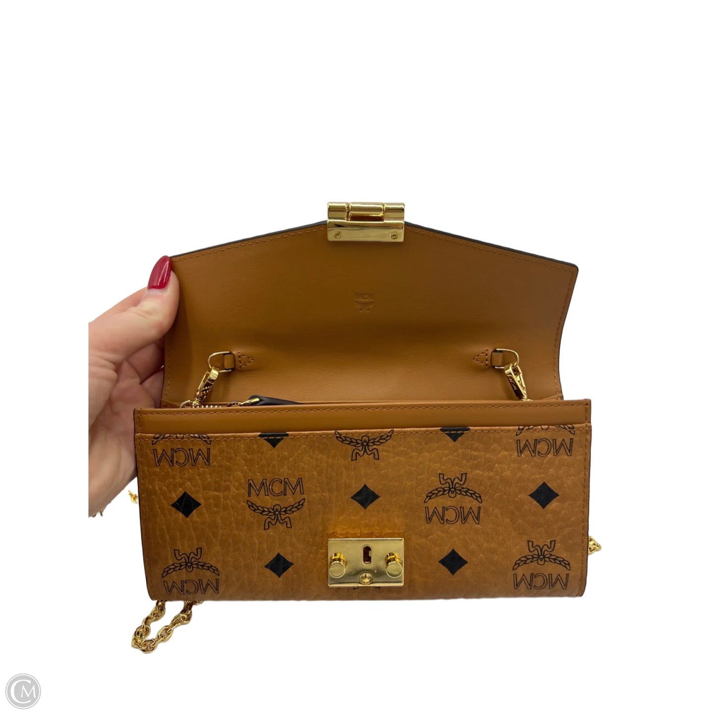 MCM Tracy Wallet On A Chain Designer Luxury Handbag