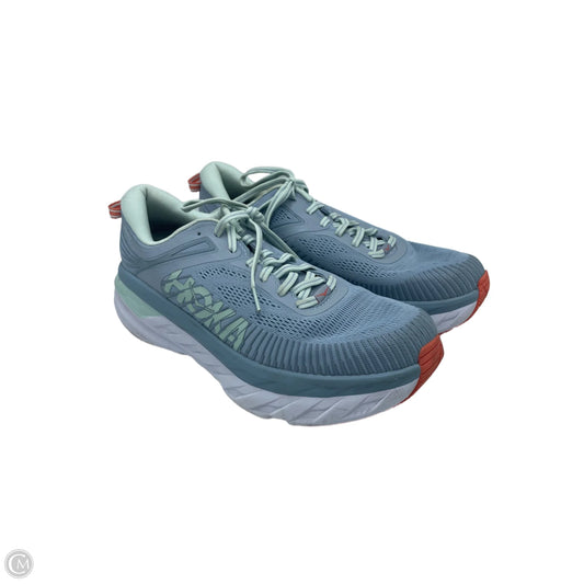 Shoes Athletic By Hoka In Blue, Size: 11