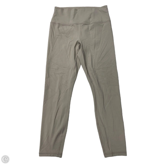 Athletic Leggings By Athleta In Tan, Size: M