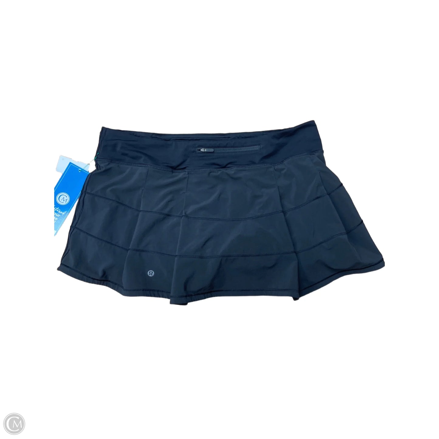 Athletic Skort By Lululemon In Black, Size: 14