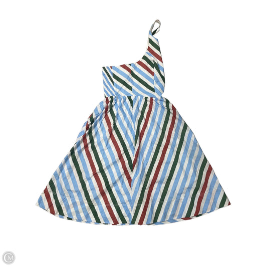 Dress Casual Midi By Maeve In Striped Pattern, Size: S