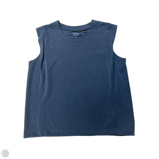 Athletic Top Short Sleeve By Athleta In Grey, Size: L