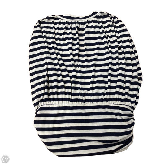 Top Sleeveless By Maeve In Striped Pattern, Size: L