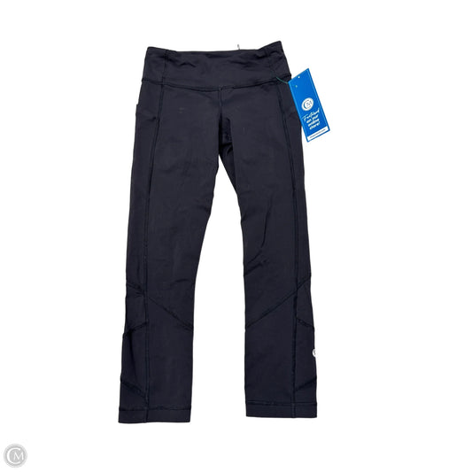 Athletic Capris By Lululemon In Black, Size: S