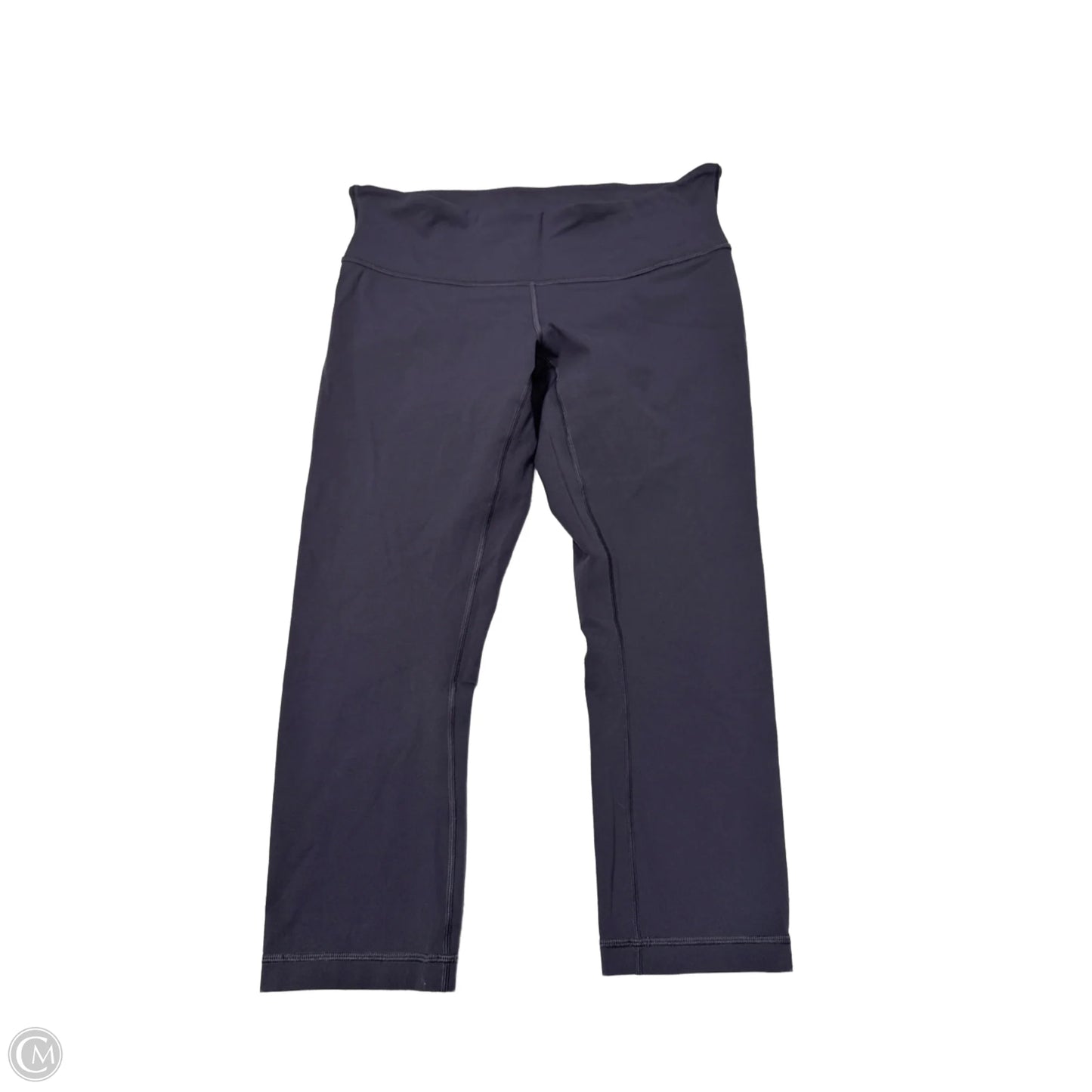 Athletic Capris By Lululemon In Grey, Size: M