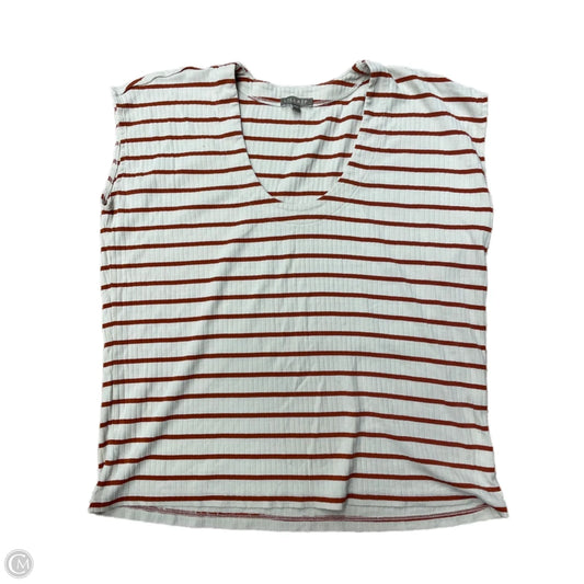 Top Sleeveless By Lilla P In Striped Pattern, Size: S