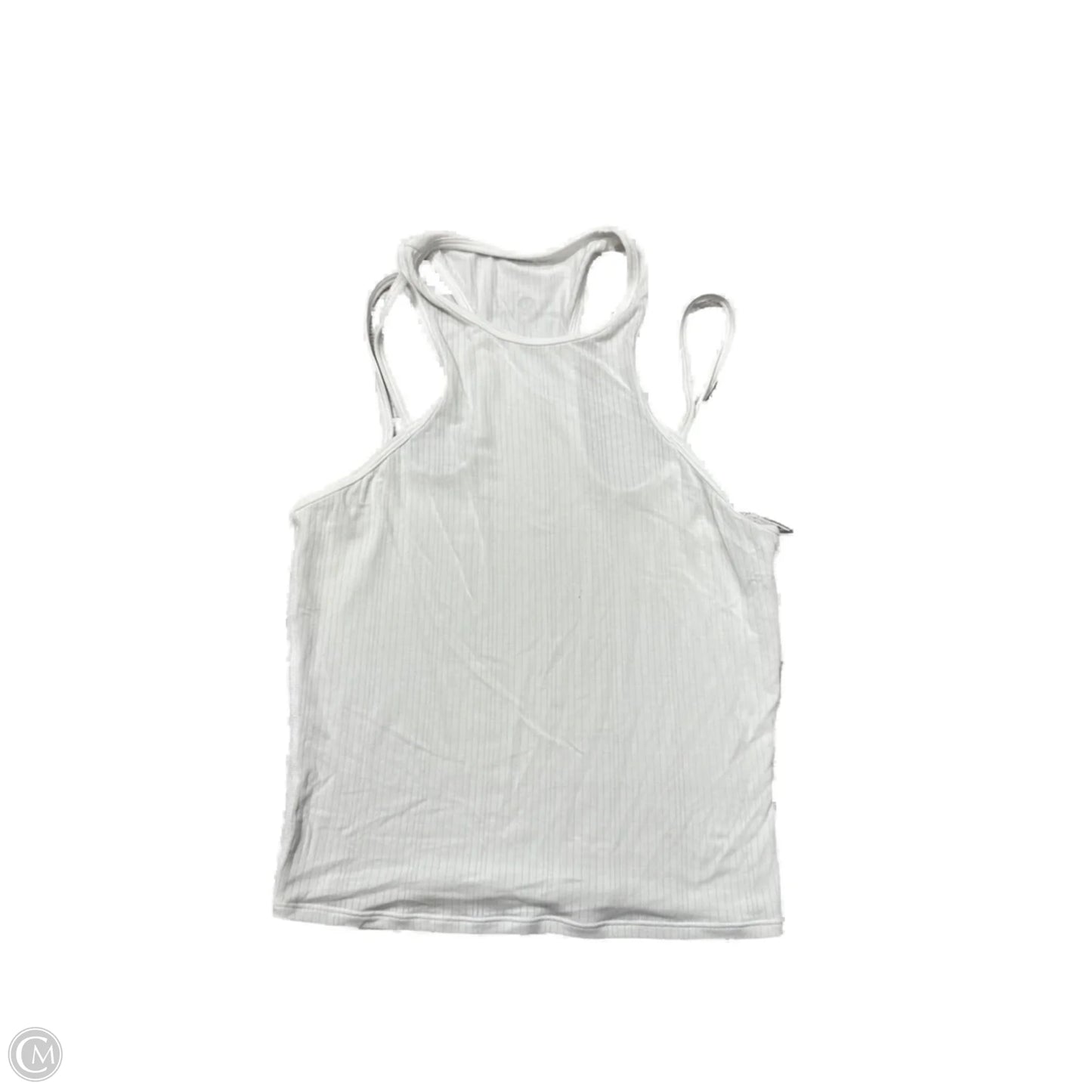 Athletic Tank Top By Lululemon In White, Size: S