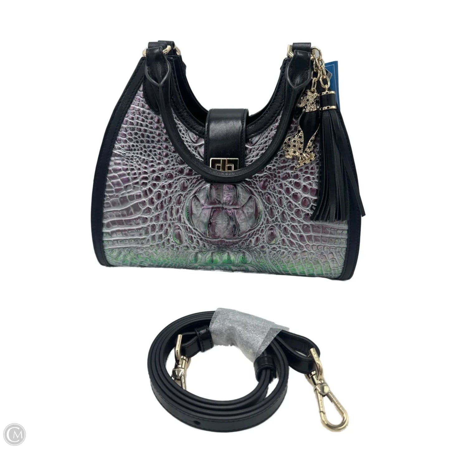 Handbag Designer By Brahmin, Size: Medium
