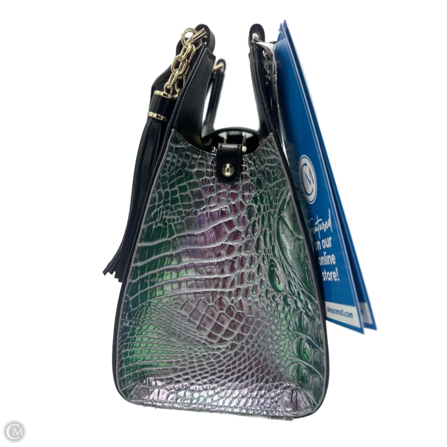 Handbag Designer By Brahmin, Size: Medium