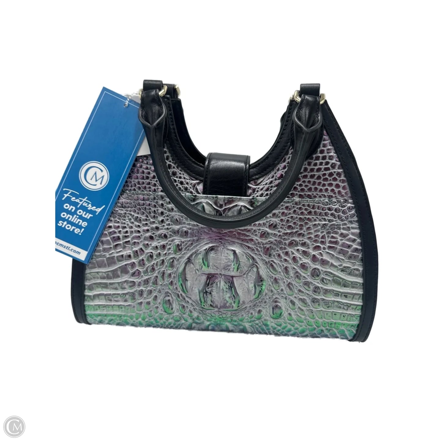 Handbag Designer By Brahmin, Size: Medium