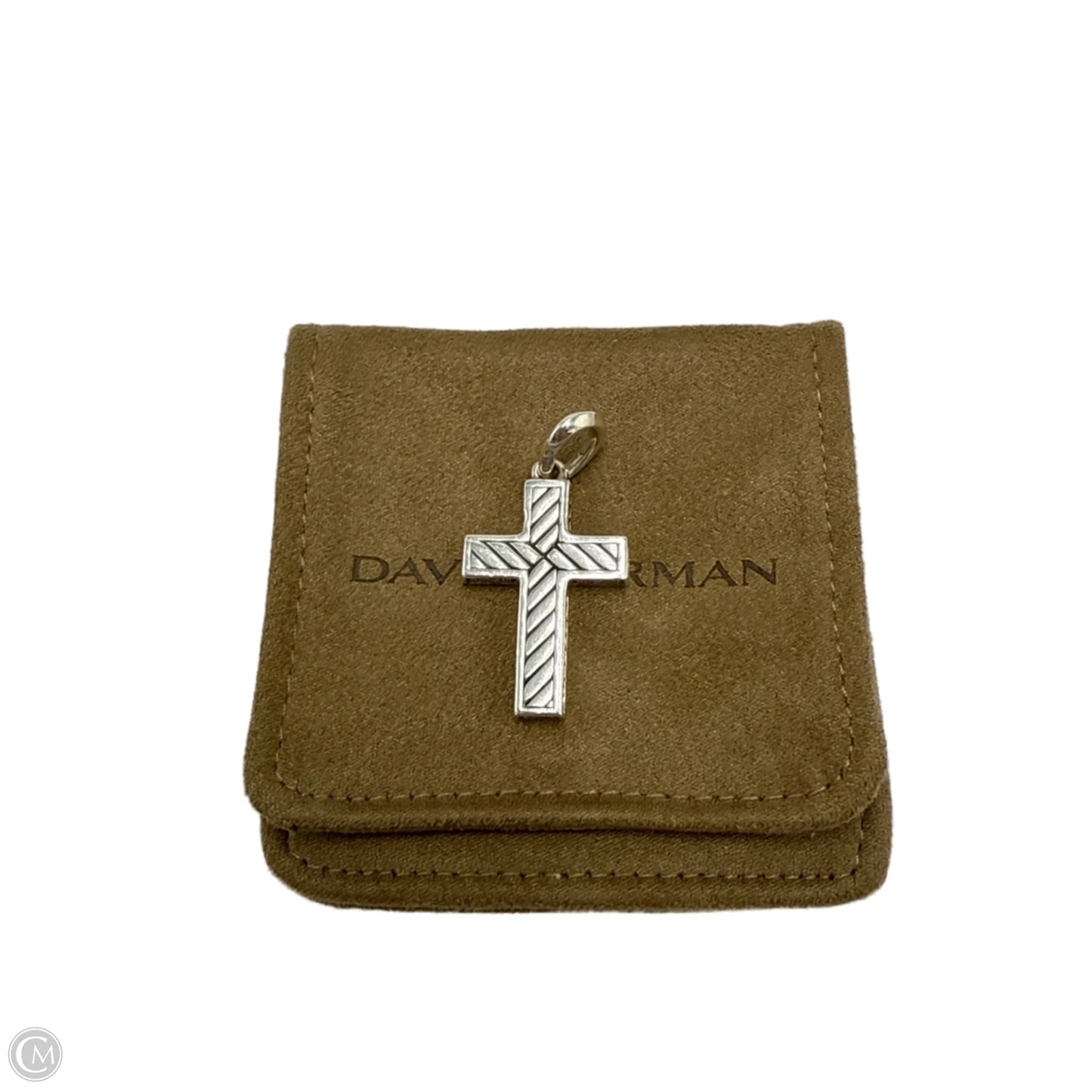David Yurman Pave Diamond Cross Luxury Designer Pendant