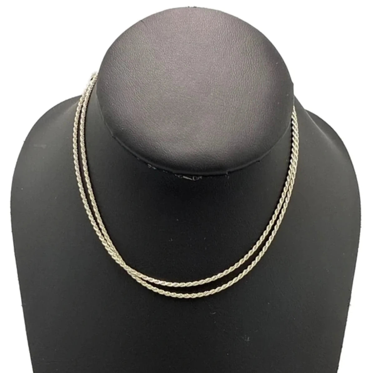 Necklace Rope Style Chain in Silver