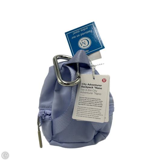 New! Backpack Nano Key Chain By Lululemon