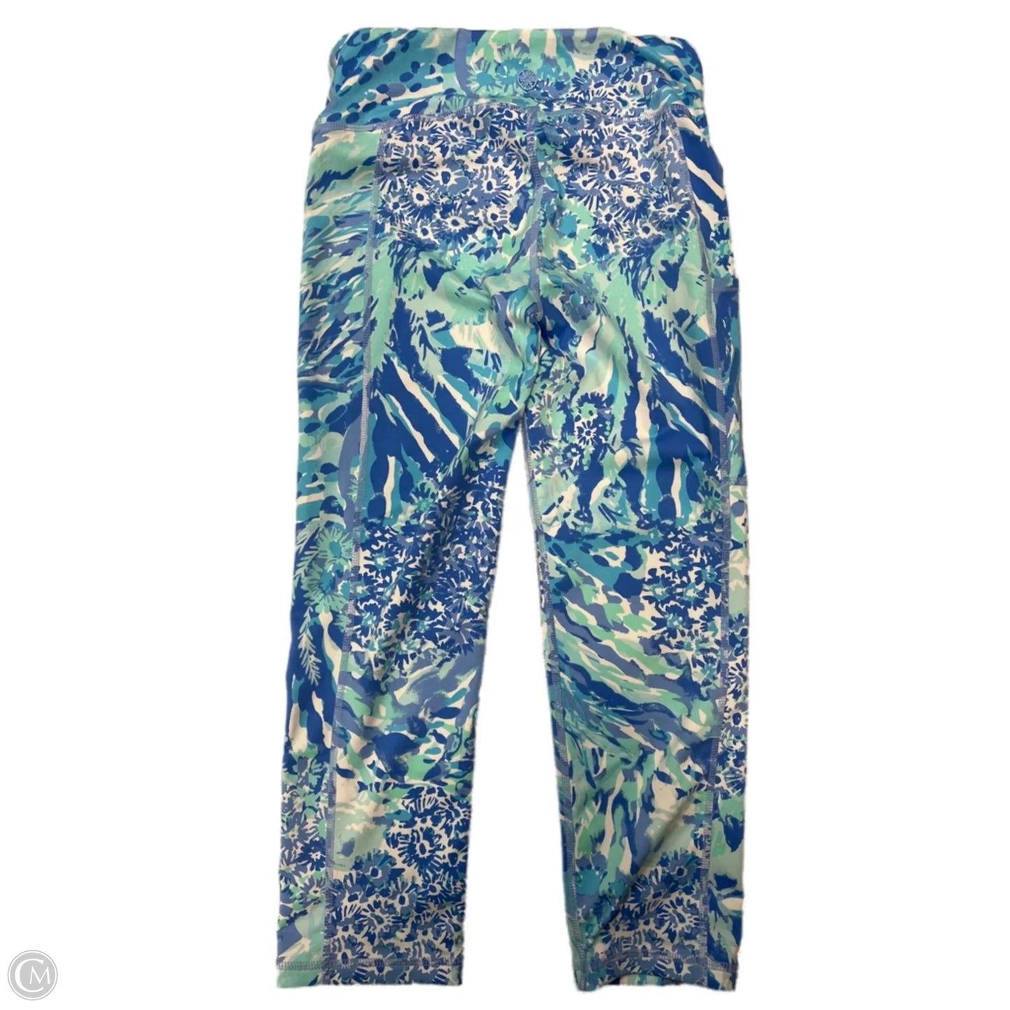 Capris Designer By Lilly Pulitzer In Blue, Size: Xs