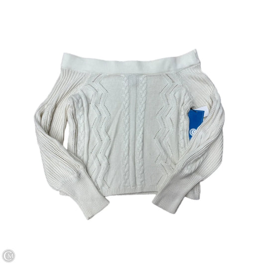 Sweater By DH New York In Cream, Size: M