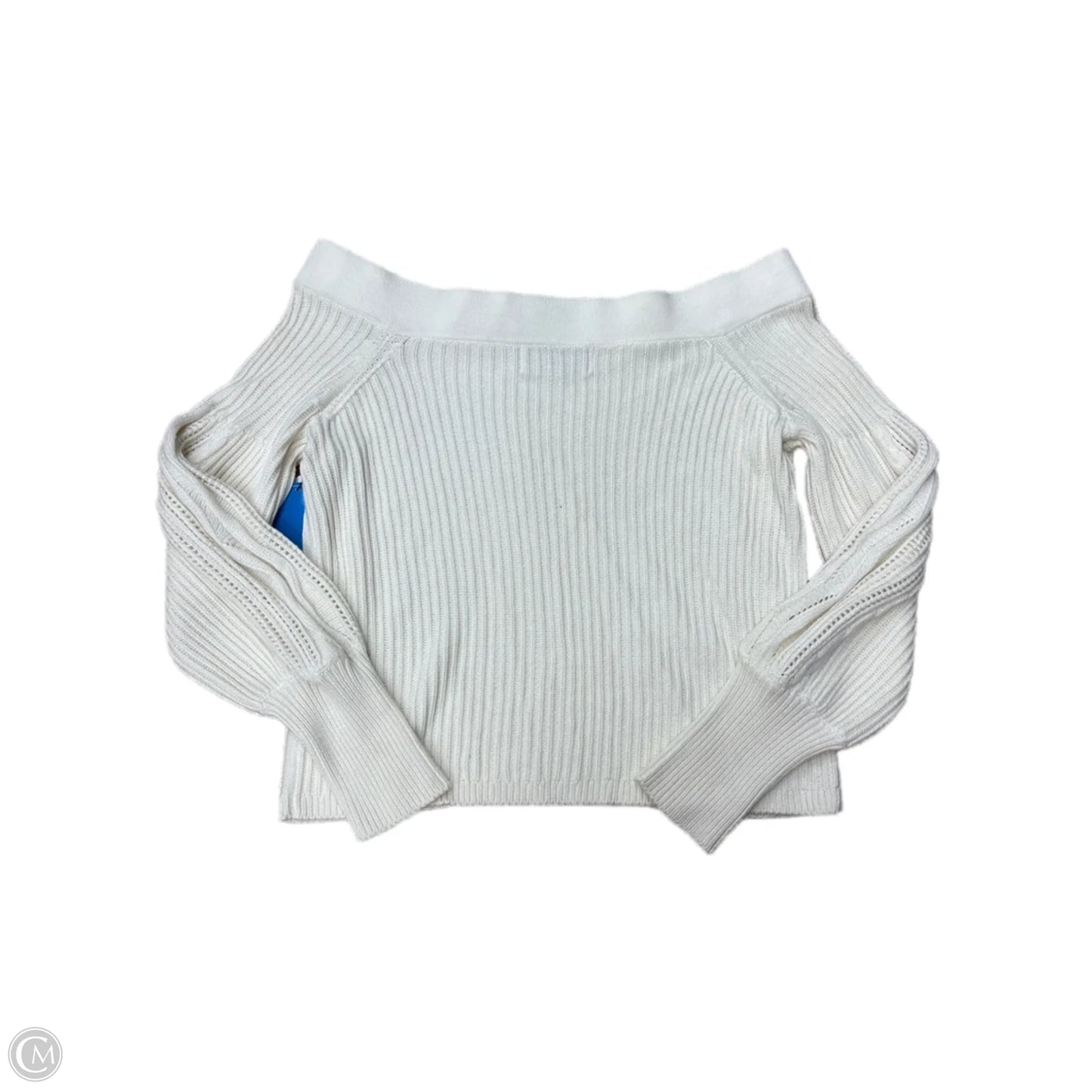 Sweater By DH New York In Cream, Size: M