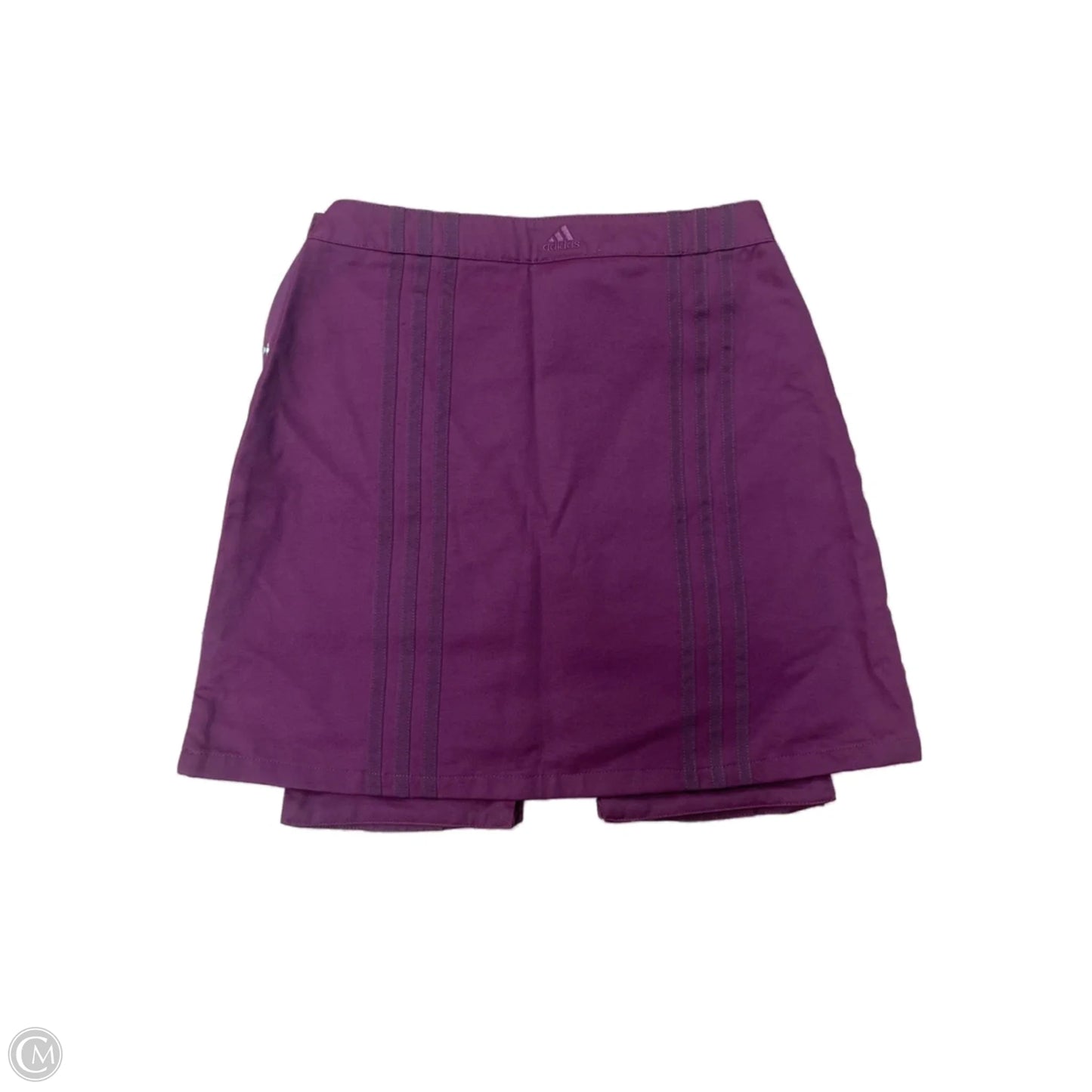 Athletic Skirt By Adidas In Maroon, Size: Xs