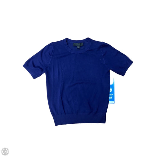 Top Short Sleeve By Zara In Purple, Size: S
