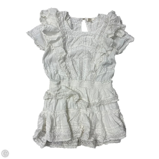 Dress Casual Short By Love Shack Fancy In White, Size: L