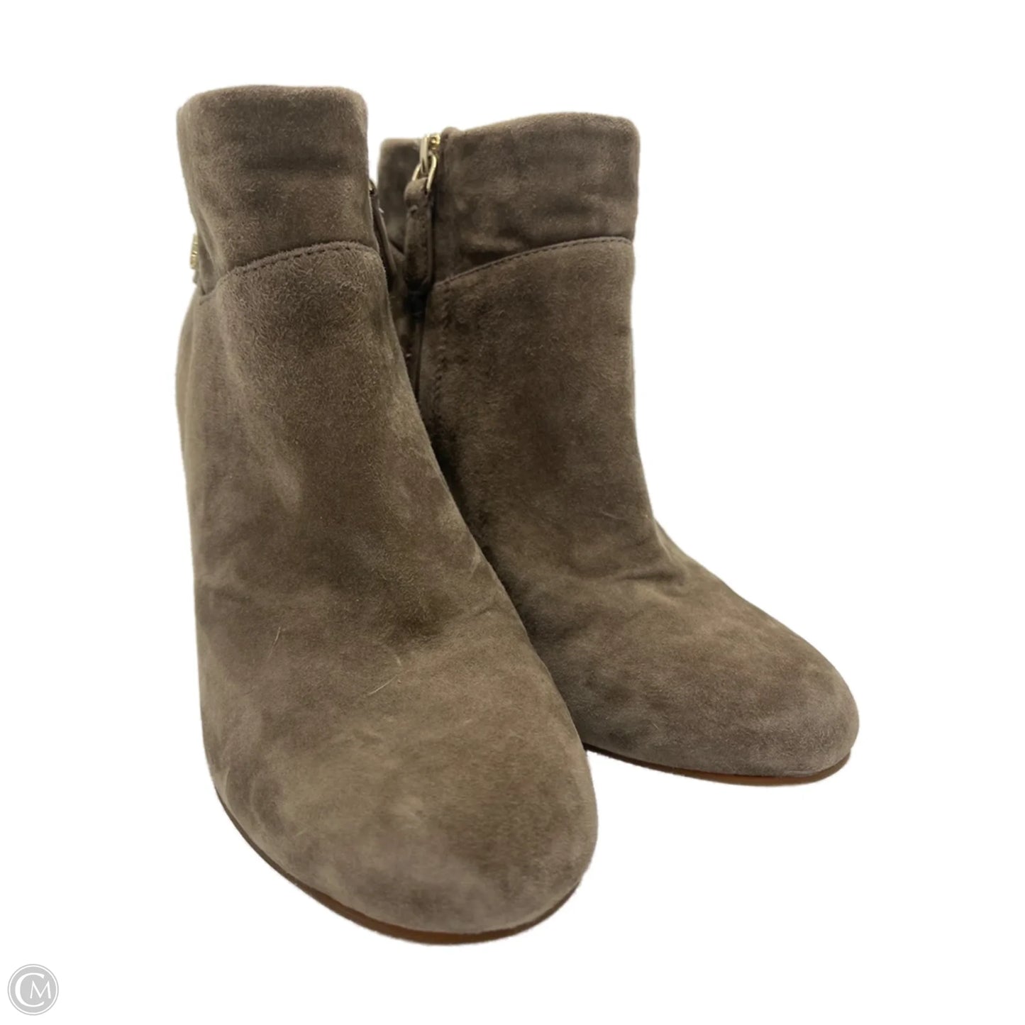 Boots / Shoes Designer By Tory Burch In Taupe, Size: 7.5