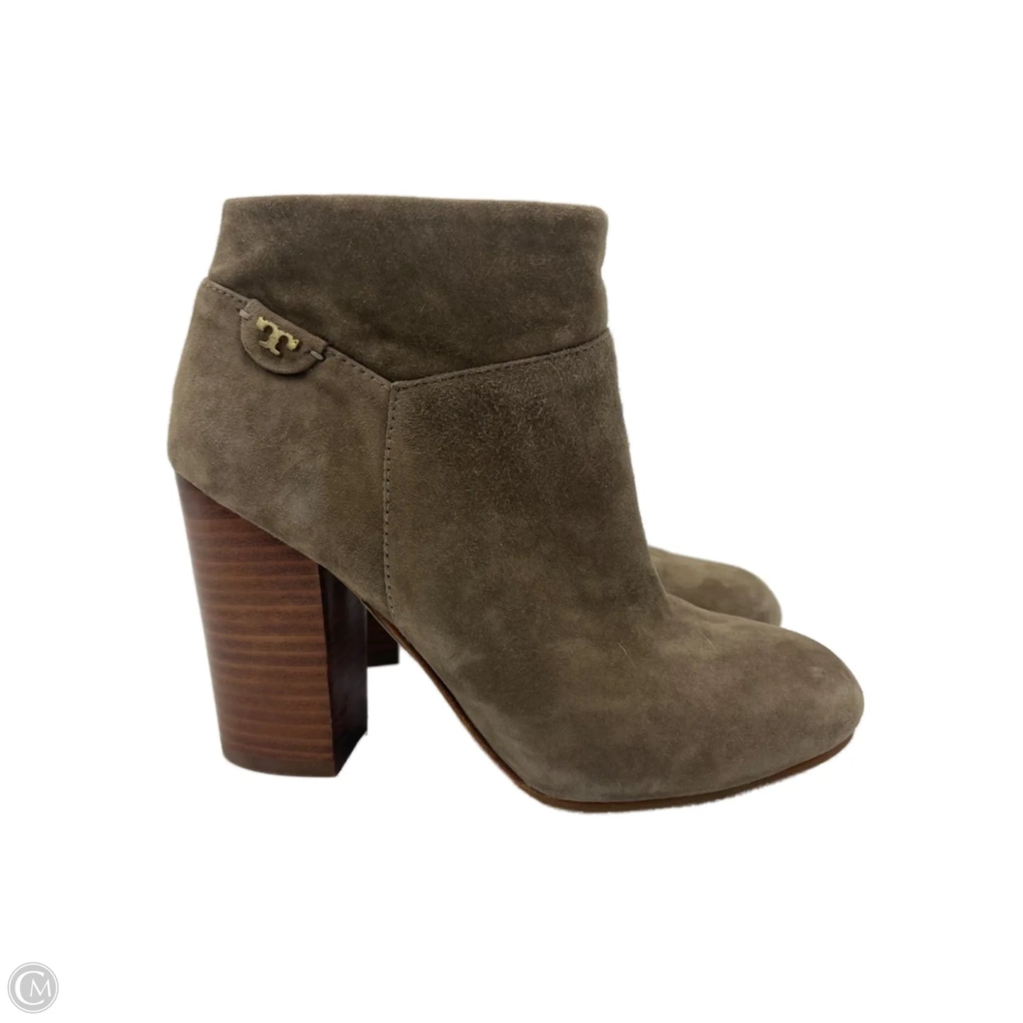 Boots / Shoes Designer By Tory Burch In Taupe, Size: 7.5