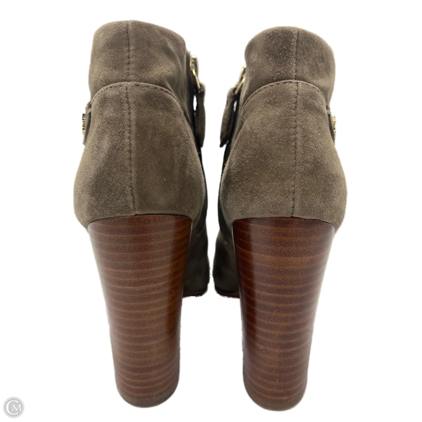 Boots / Shoes Designer By Tory Burch In Taupe, Size: 7.5