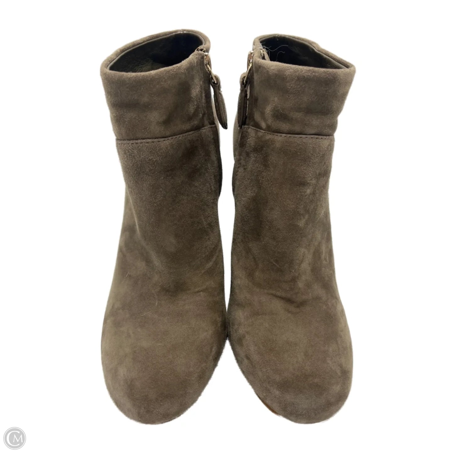 Boots / Shoes Designer By Tory Burch In Taupe, Size: 7.5