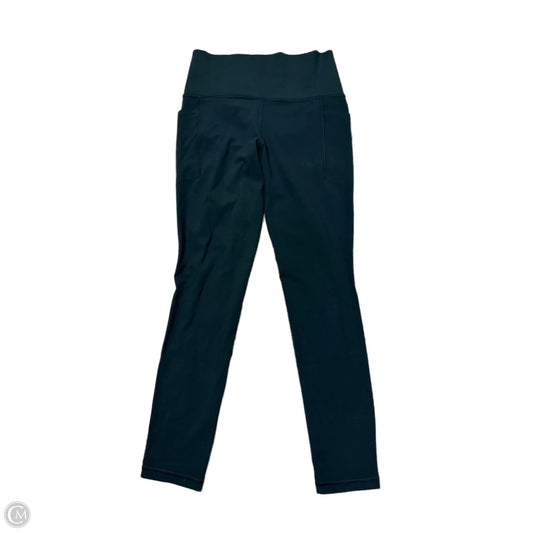 Athletic Leggings By Athleta In Teal, Size: S