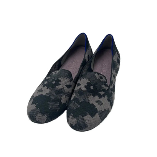 Shoes Designer By Rothys In Grey & Purple, Size: 9