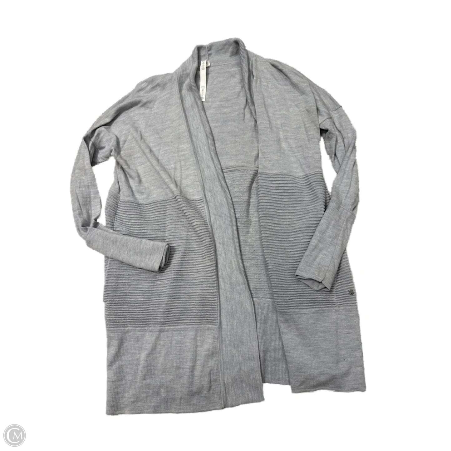 Sweater Cardigan By Lululemon In Blue, Size: M