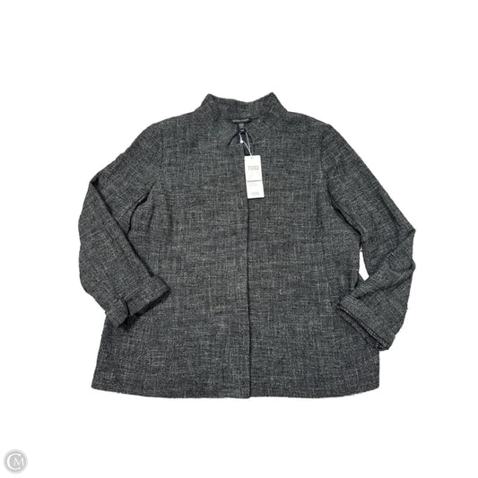 New! Jacket Other By Eileen Fisher In Grey, Size: M