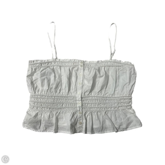Top Sleeveless By Madewell In White, Size: M