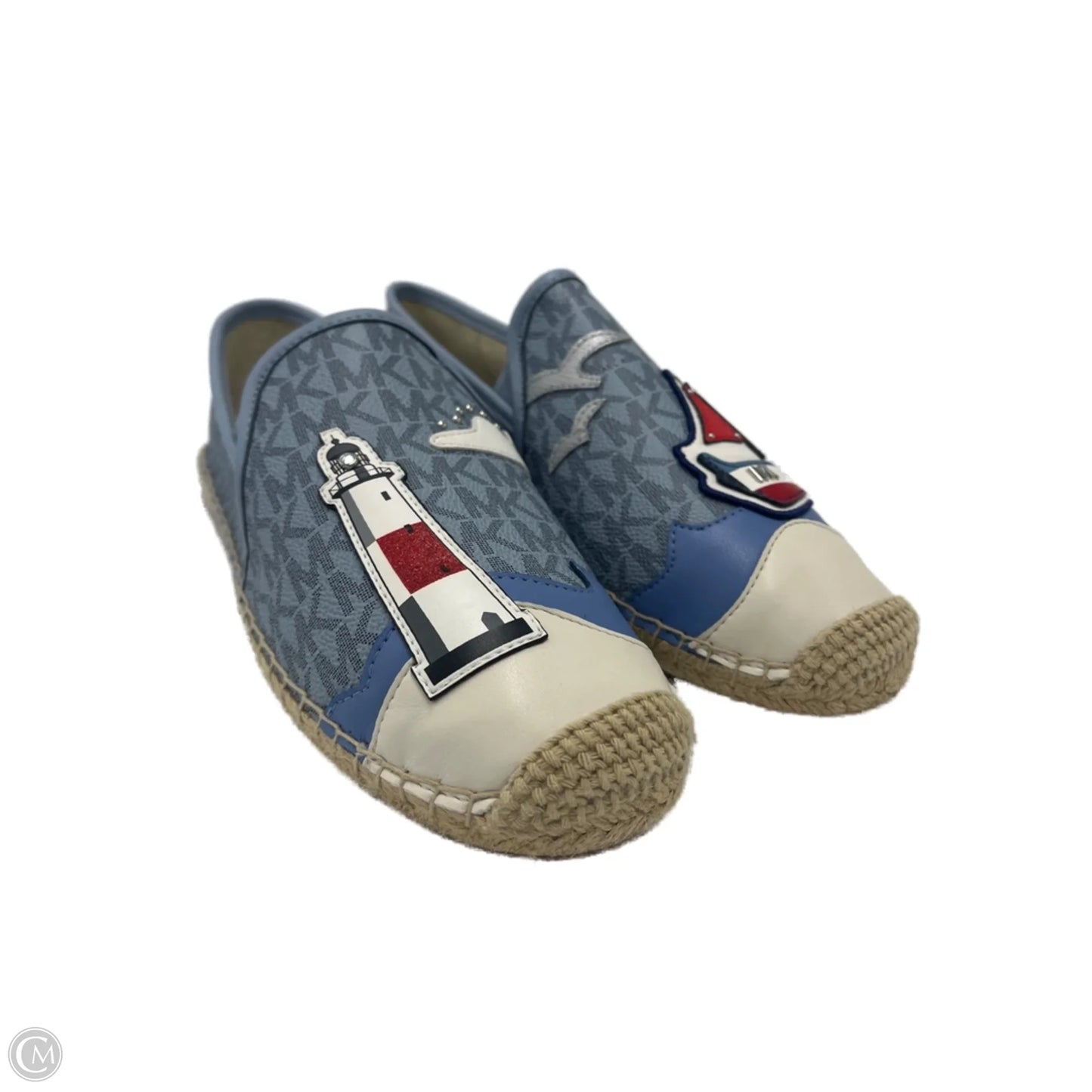 Shoes Designer By Michael Kors In Blue, Size: 8.5