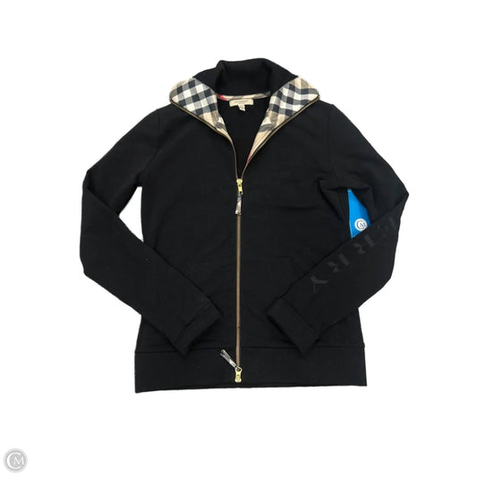 Burberry Jacket / Sweatshirt Luxury Designer In Black, Size: M