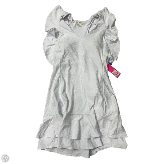 Dress Designer By Lilly Pulitzer In White, Size: M