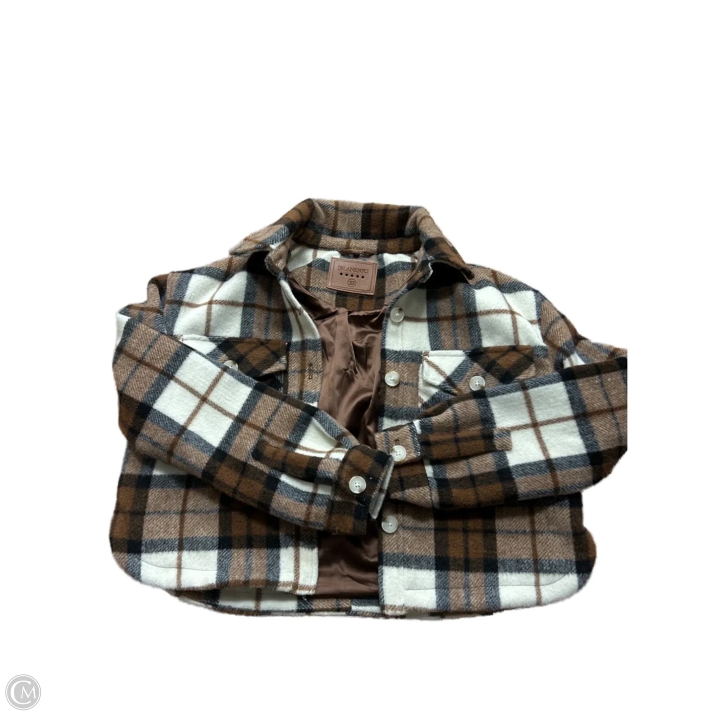 Jacket Other By Blanknyc In Plaid Pattern, Size: Xs