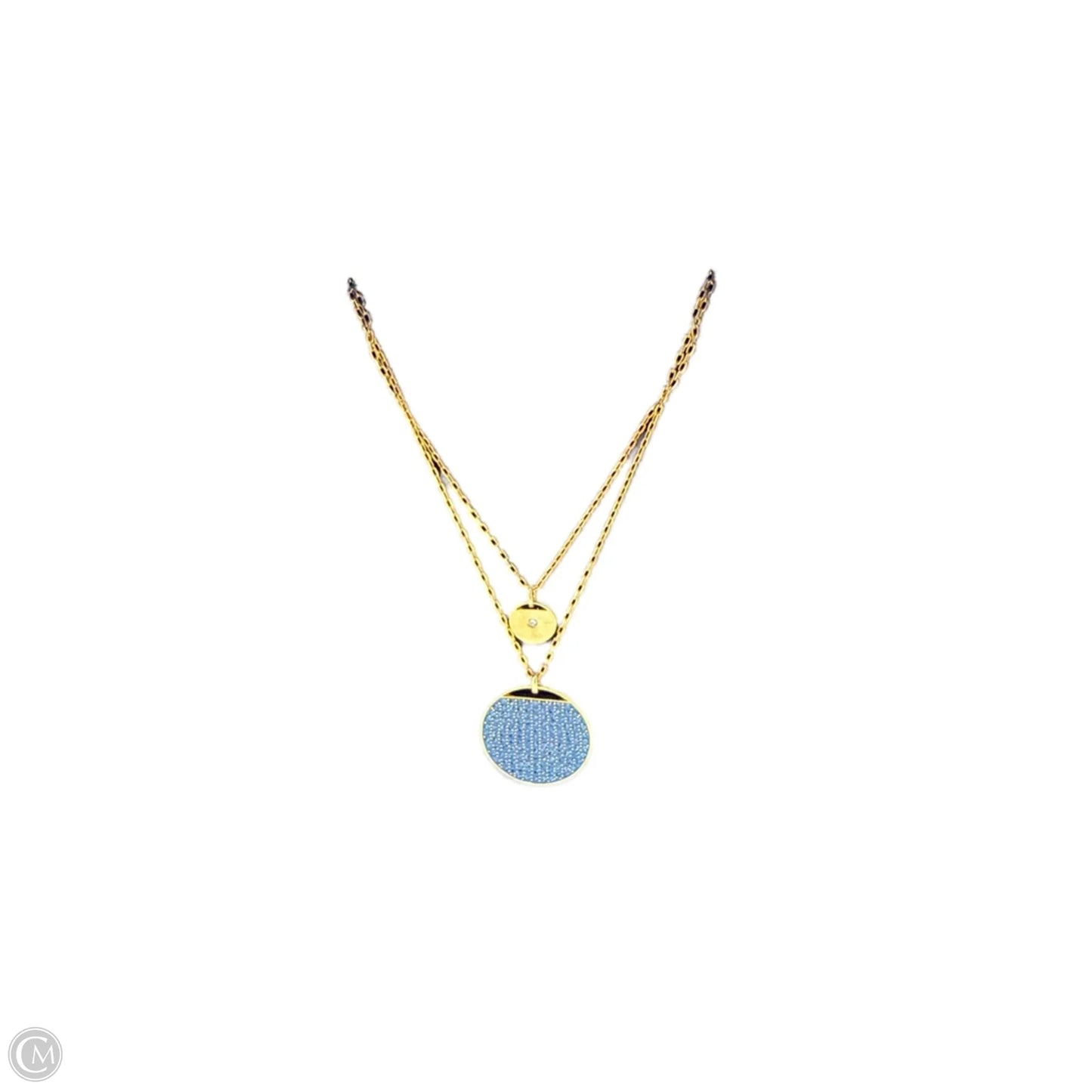 New! Swarovski Ginger Double Layered Designer Necklace