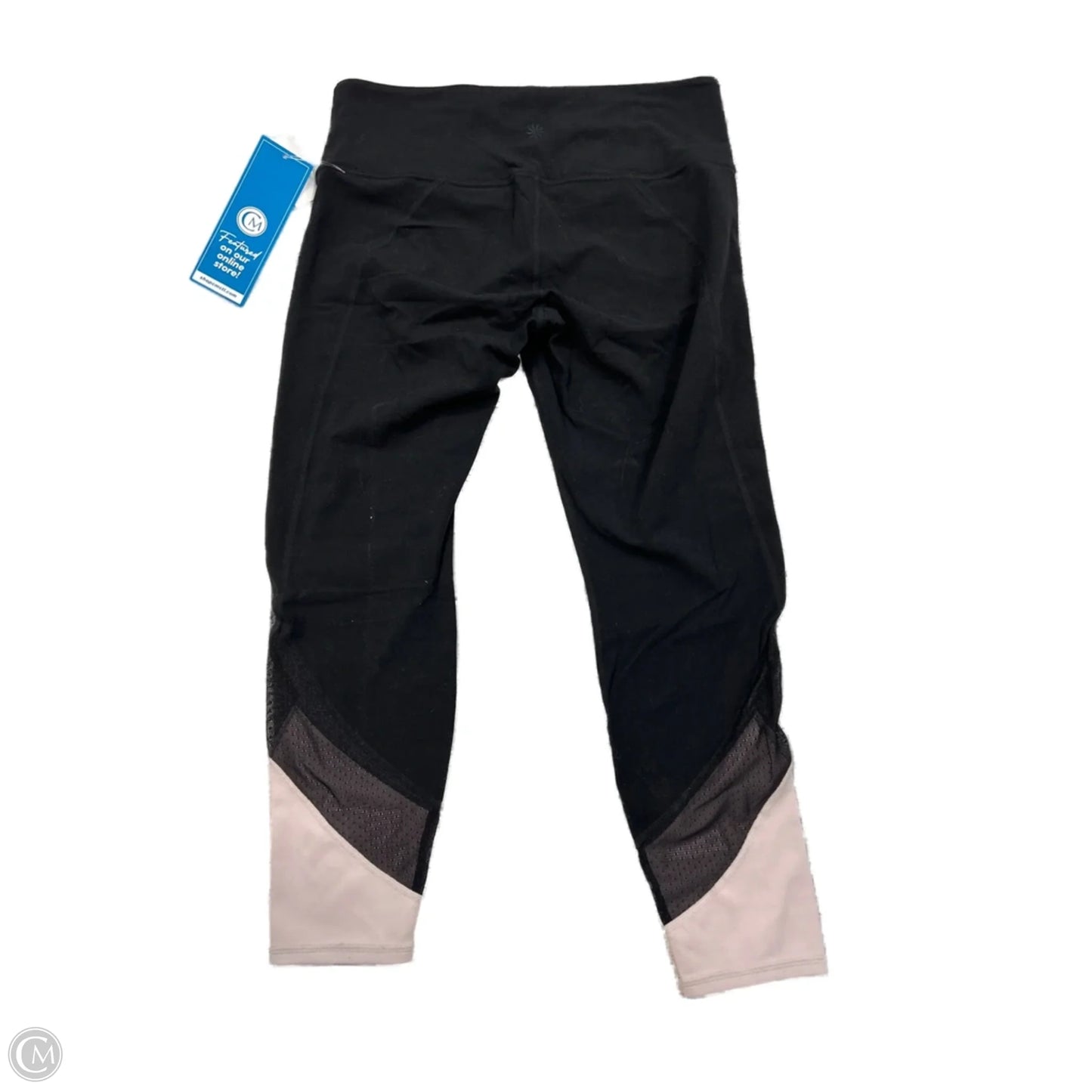 Athletic Capris By Athleta In Multi-colored, Size: L